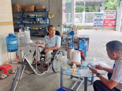 TP. Đà Nẵng: Thăm nhà, khảo sát nhu cầu về sinh kế cho 46 hộ gia đình người khuyết tật
